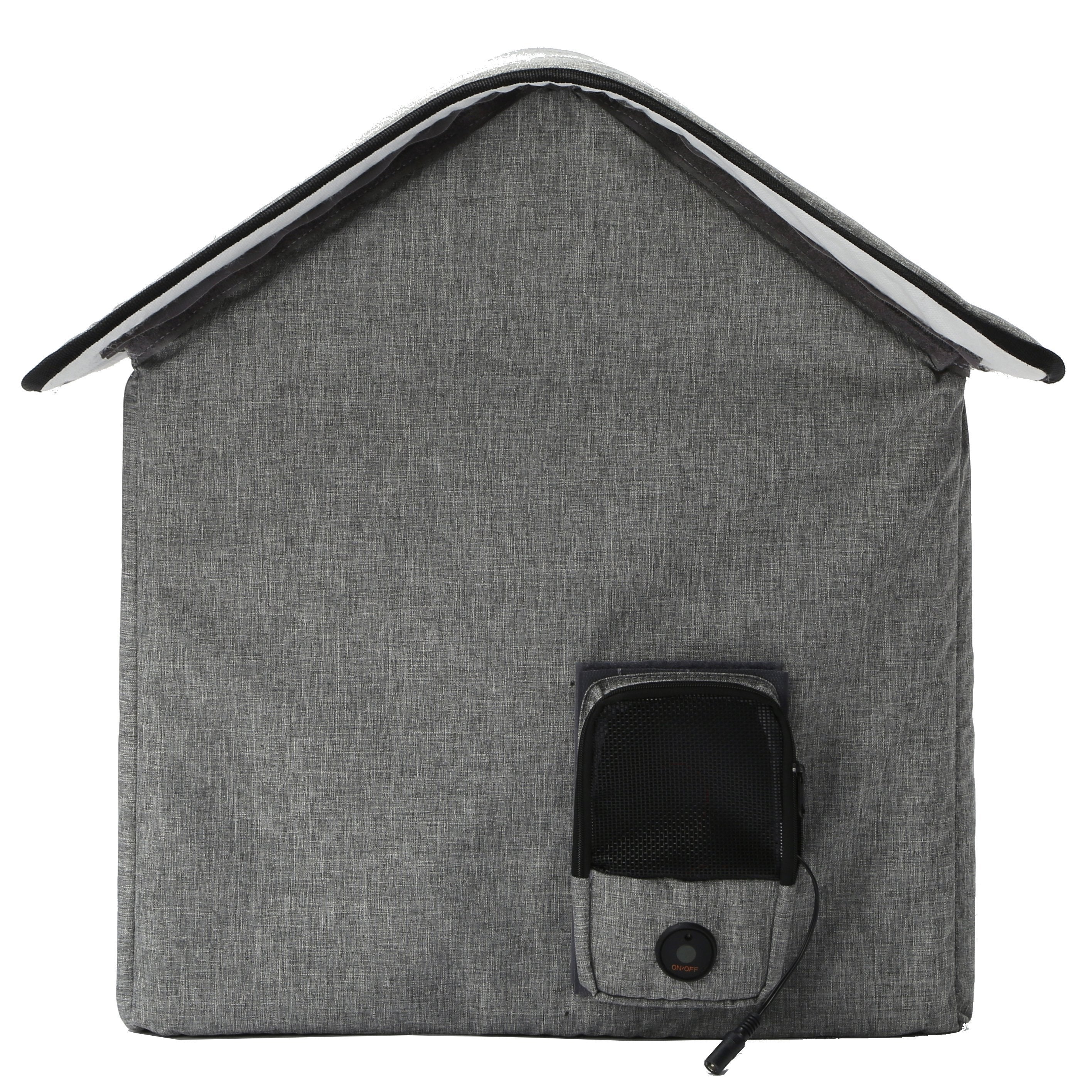 Pet Life Hush Puppy Collapsible Electronic Heating and Cooling Smart Pet House