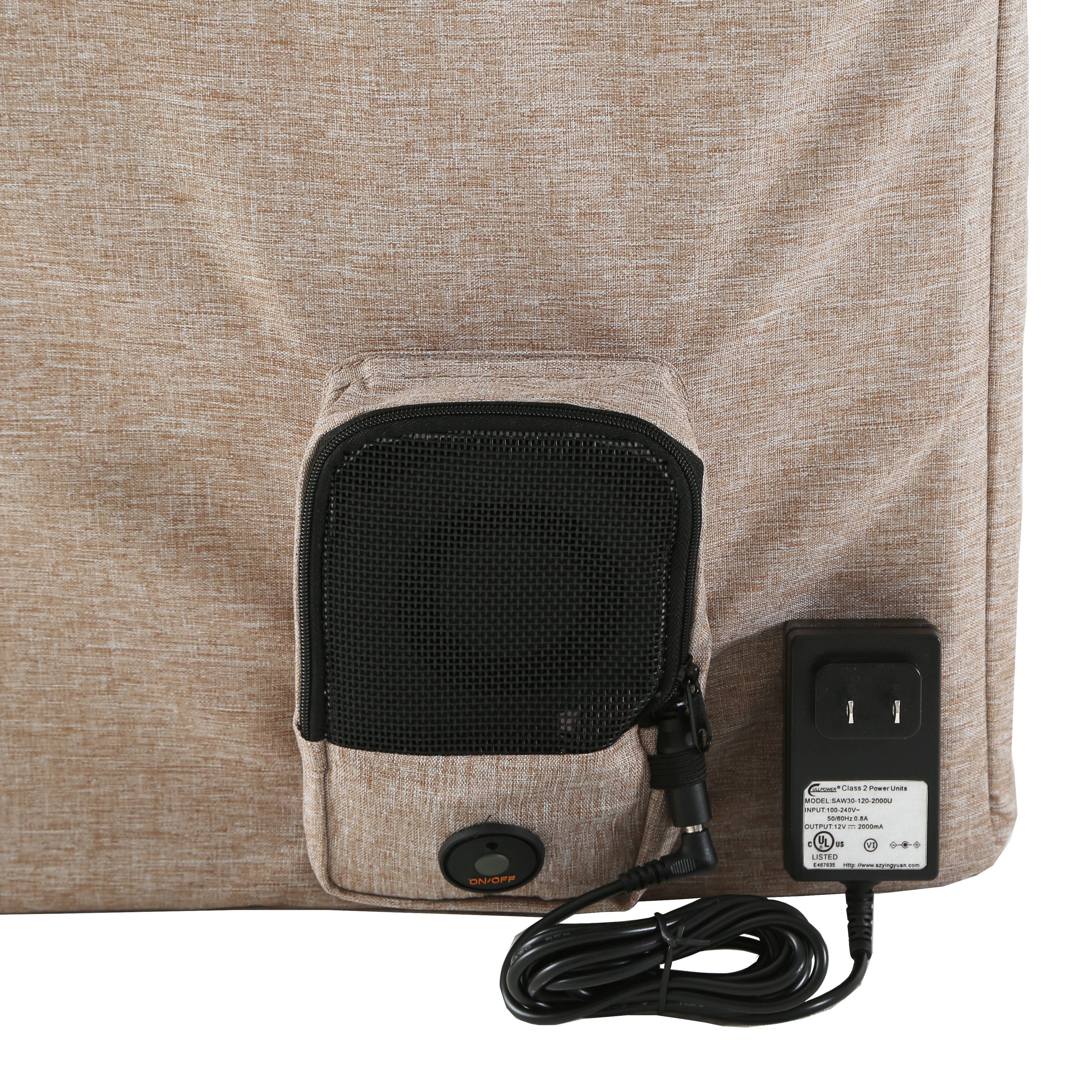 Pet Life Hush Puppy Collapsible Electronic Heating and Cooling Smart Pet House