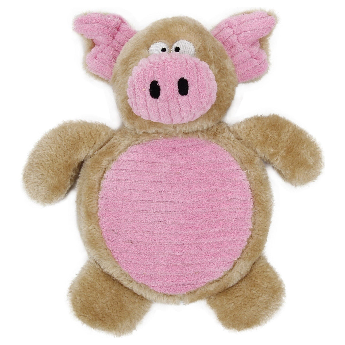Pet Life 2-piece Dual Squeaker and Plush Animal Dog Toy Set | HT Animal Supply