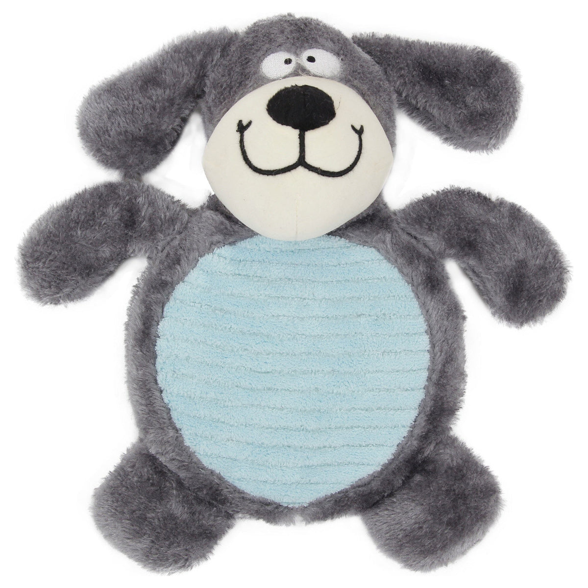 Pet Life 2-piece Dual Squeaker and Plush Animal Dog Toy Set | HT Animal Supply