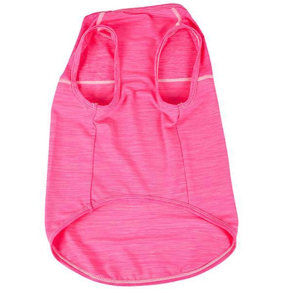 Pet Life Active Aero-Pawlse Quick-Dry and 4-Way-Stretch Yoga Fitness Dog T-Shirt Tank Top