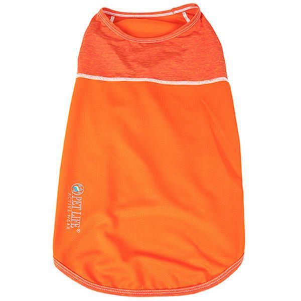 Pet Life Active Aero-Pawlse Quick-Dry and 4-Way-Stretch Yoga Fitness Dog T-Shirt Tank Top