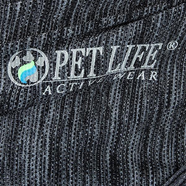 Pet Life Active Aero-Pawlse Quick-Dry and 4-Way-Stretch Yoga Fitness Dog T-Shirt Tank Top