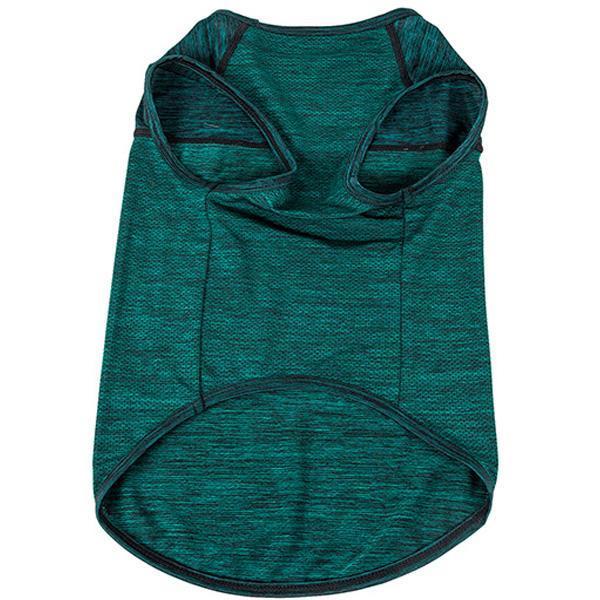 Pet Life Active Aero-Pawlse Quick-Dry and 4-Way-Stretch Yoga Fitness Dog T-Shirt Tank Top