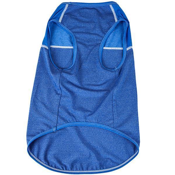 Pet Life Active Aero-Pawlse Quick-Dry and 4-Way-Stretch Yoga Fitness Dog T-Shirt Tank Top