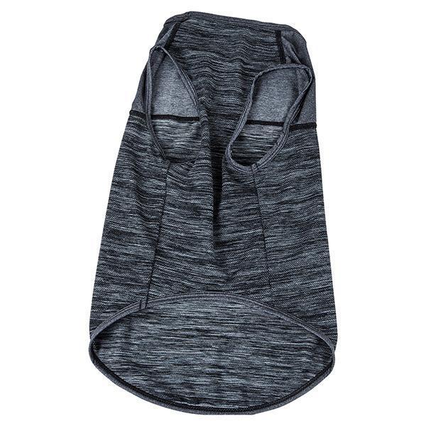 Pet Life Active Aero-Pawlse Quick-Dry and 4-Way-Stretch Yoga Fitness Dog T-Shirt Tank Top