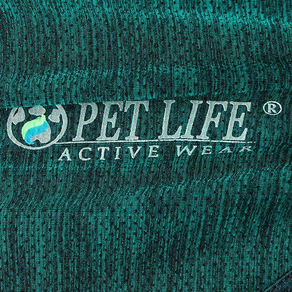 Pet Life Active Aero-Pawlse Quick-Dry and 4-Way-Stretch Yoga Fitness Dog T-Shirt Tank Top