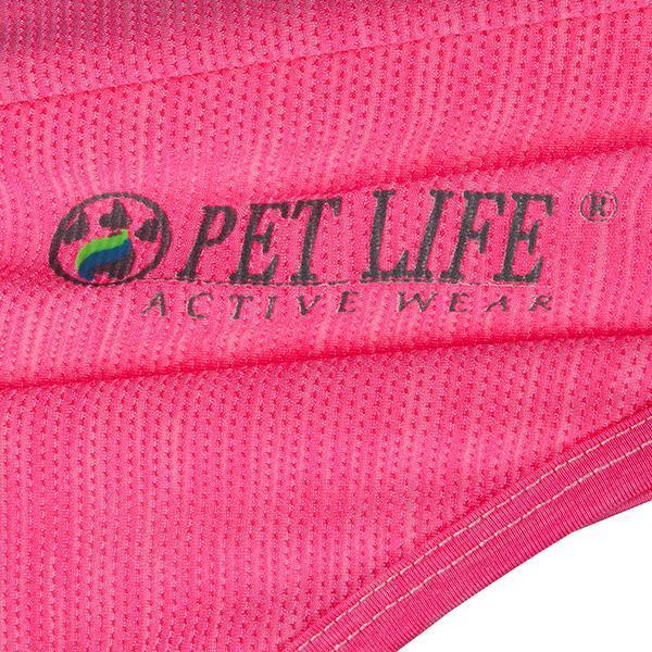 Pet Life Active Aero-Pawlse Quick-Dry and 4-Way-Stretch Yoga Fitness Dog T-Shirt Tank Top