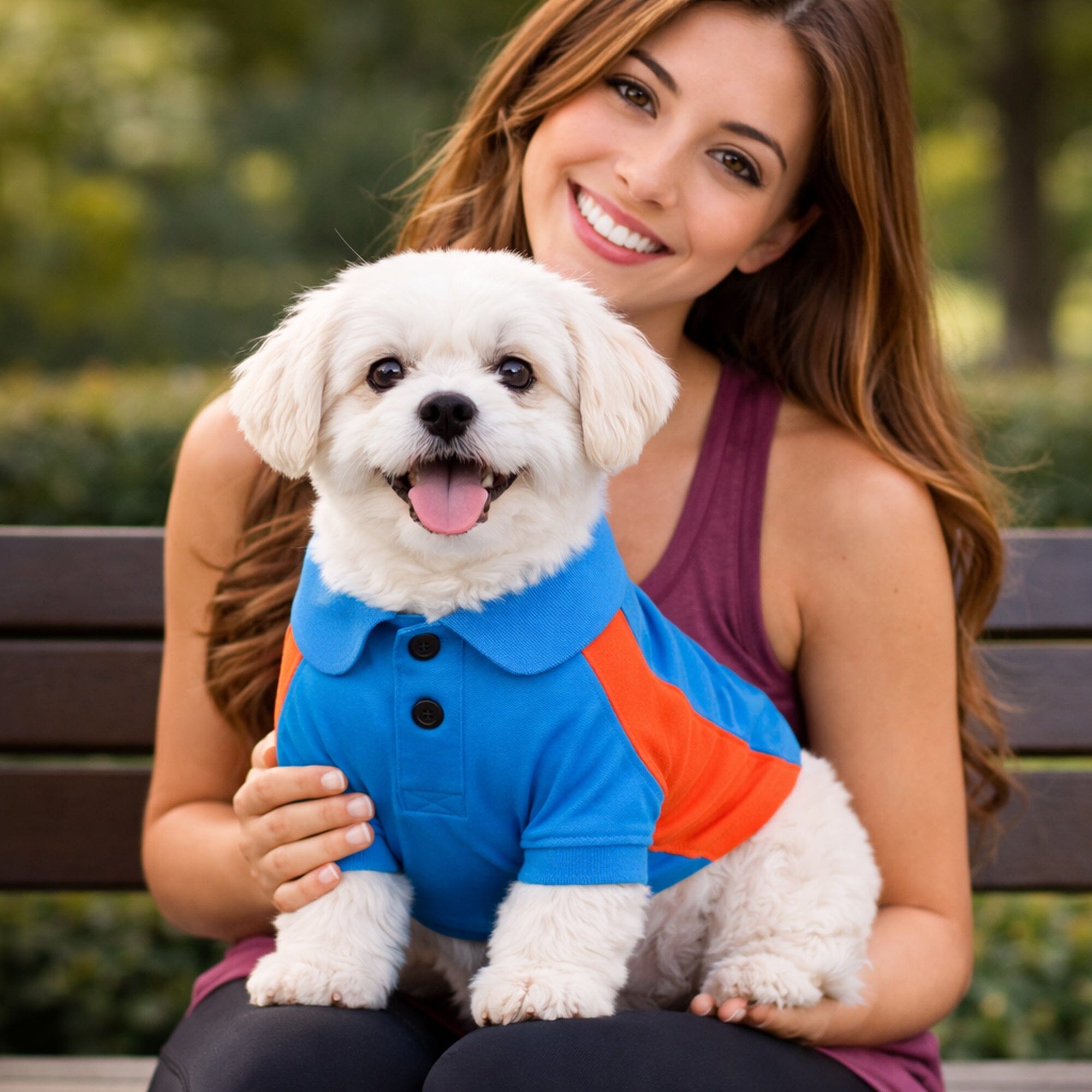 Pet Life Active Barko Pawlo Relax-Stretch Quick-Drying Performance Dog Polo T-Shirt | HT Animal Supply