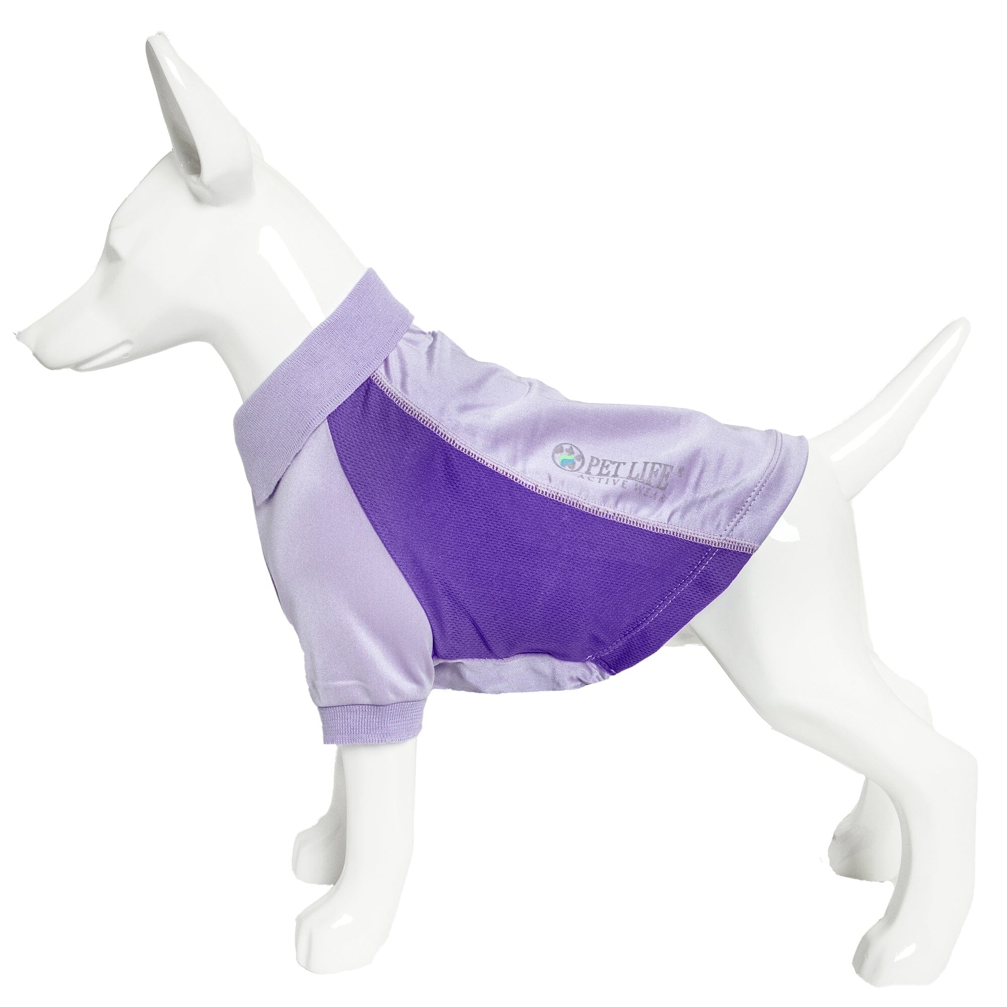 Pet Life Active Barko Pawlo Relax-Stretch Quick-Drying Performance Dog Polo T-Shirt | HT Animal Supply