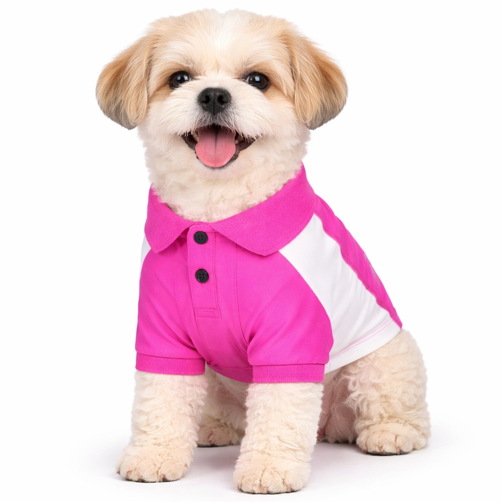 Pet Life Active Barko Pawlo Relax-Stretch Quick-Drying Performance Dog Polo T-Shirt | HT Animal Supply
