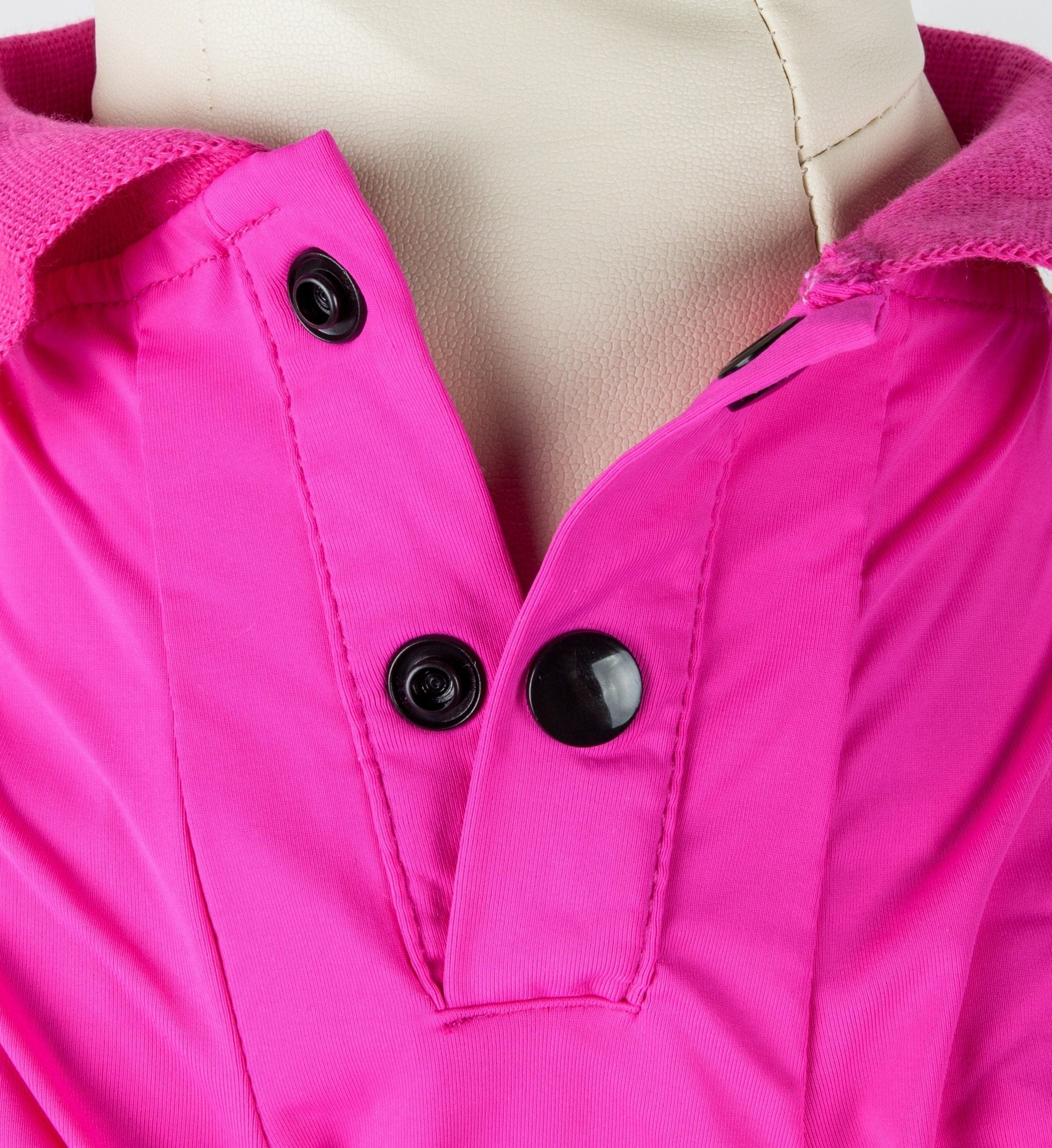 Pet Life ® Active Barko Pawlo Relax-Stretch Quick-Drying Performance Dog Polo T-Shirt