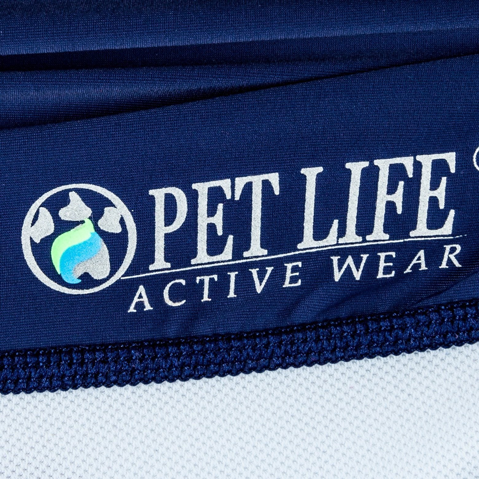 Pet Life ® Active Barko Pawlo Relax-Stretch Quick-Drying Performance Dog Polo T-Shirt