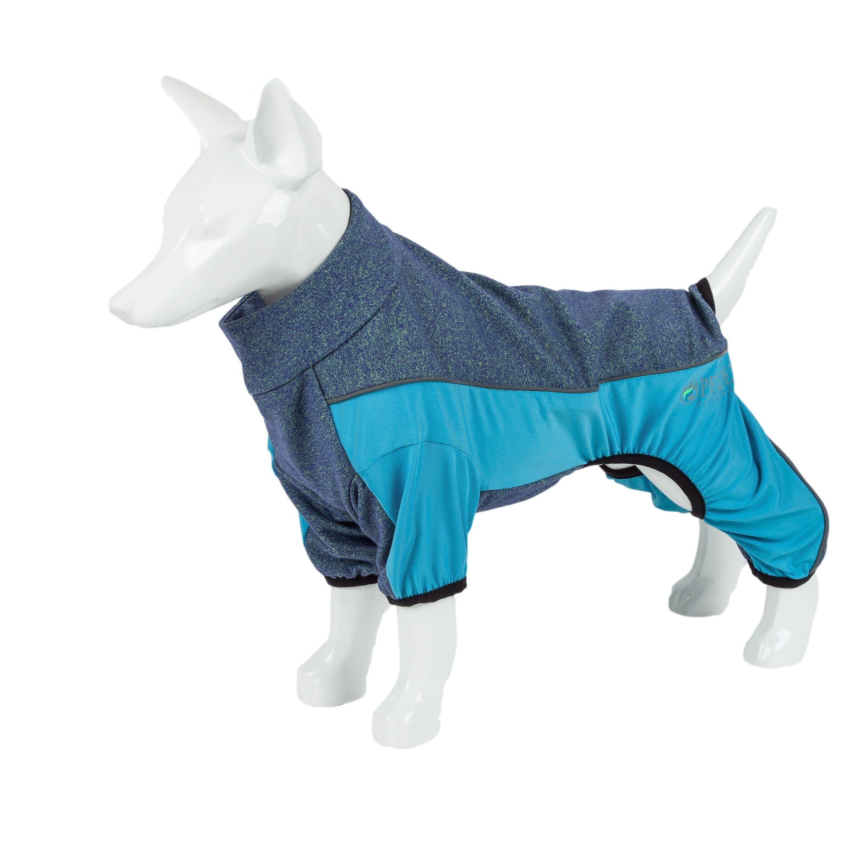 Pet Life Active Chase Pacer Medium-weight 4-Way-Stretch Yoga Fitness Dog Tracksuit