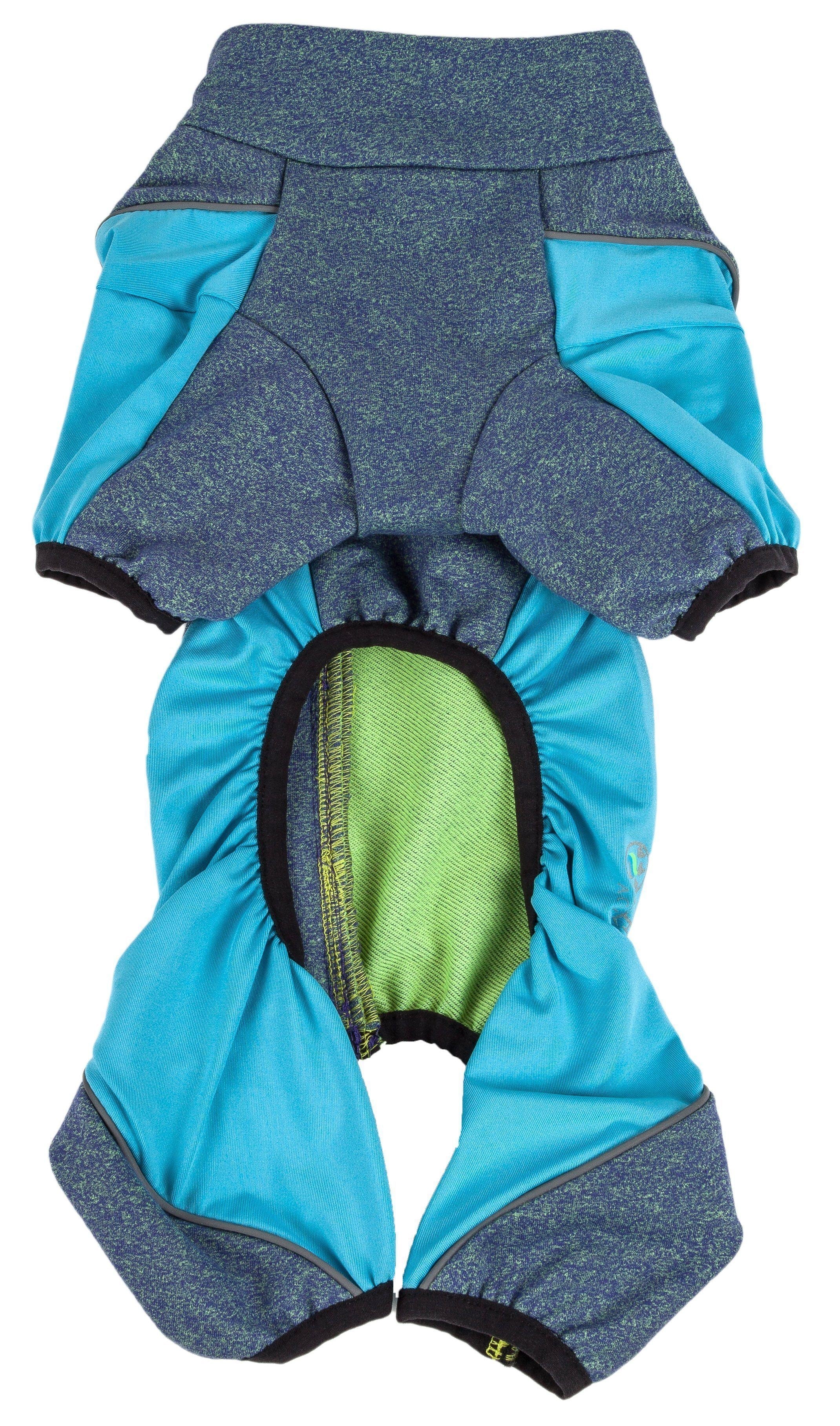Pet Life Active Chase Pacer Medium-weight 4-Way-Stretch Yoga Fitness Dog Tracksuit