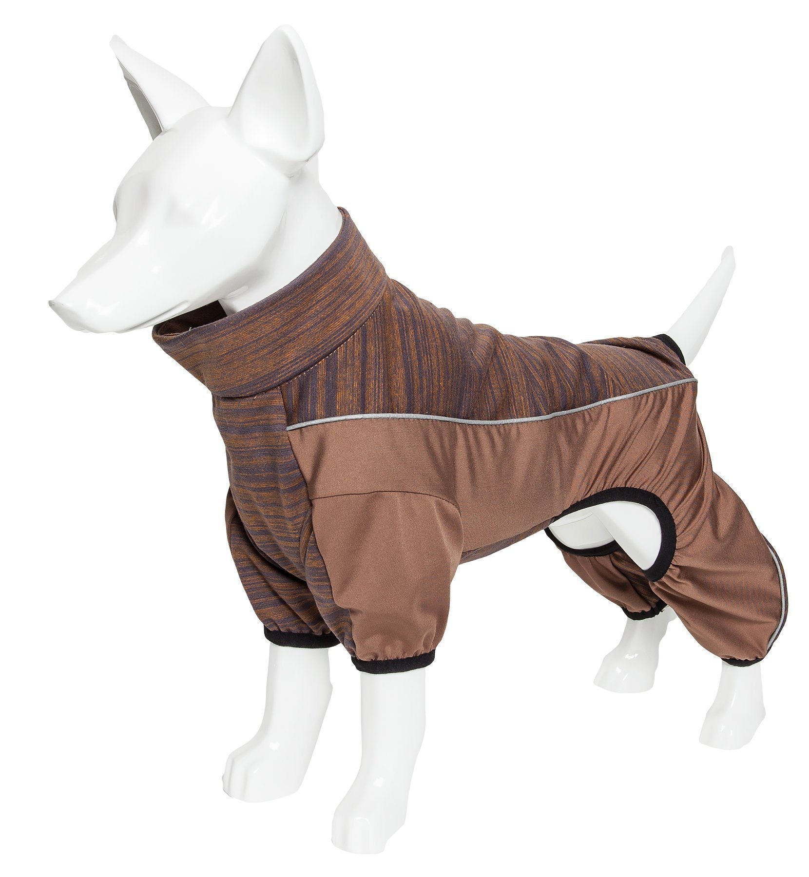 Pet Life Active Chase Pacer Medium-weight 4-Way-Stretch Yoga Fitness Dog Tracksuit