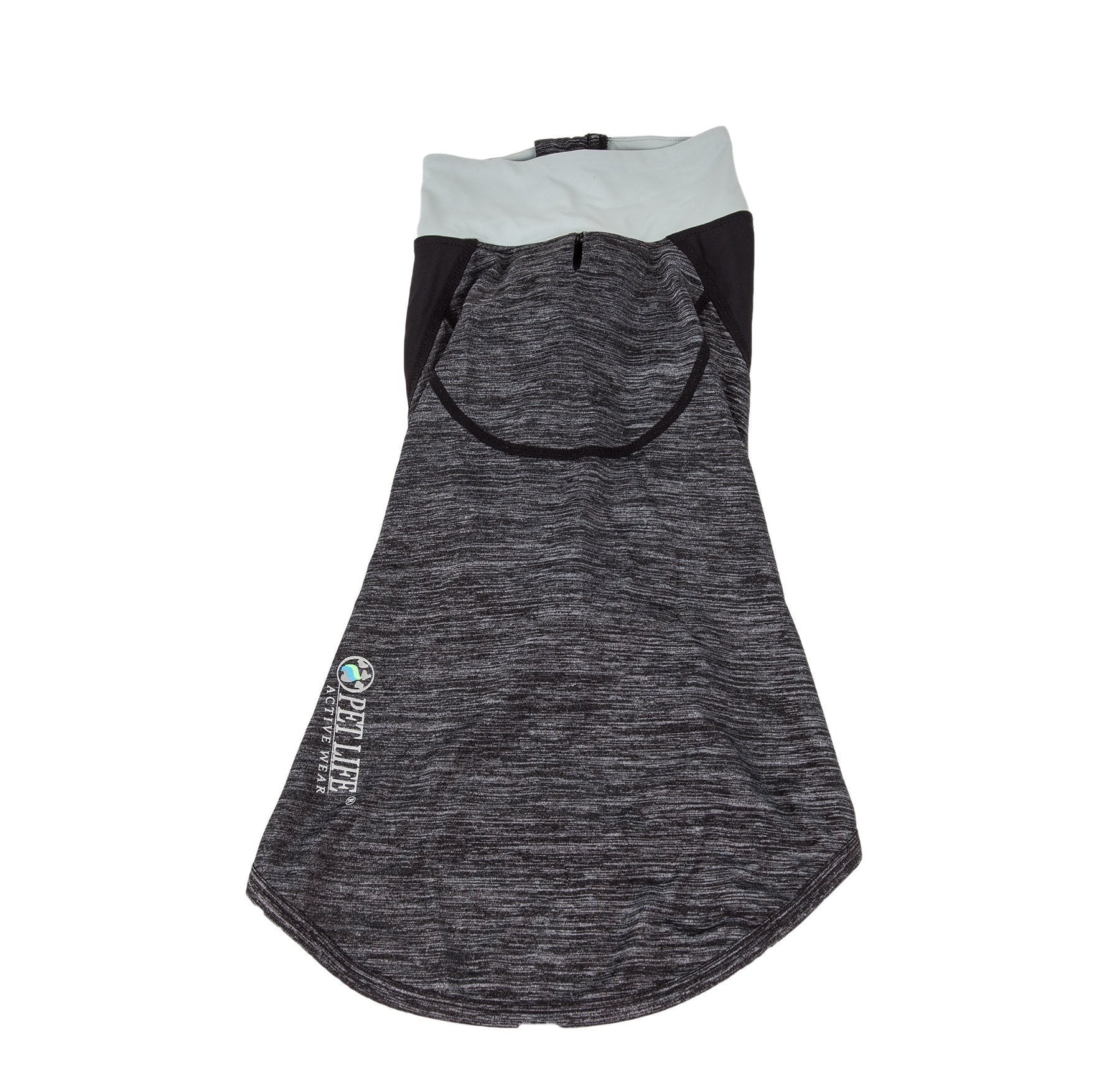 Pet Life ® Active Chewitt Wagassy 4-Way-Stretch Yoga Fitness Long-Sleeve Dog T-Shirt