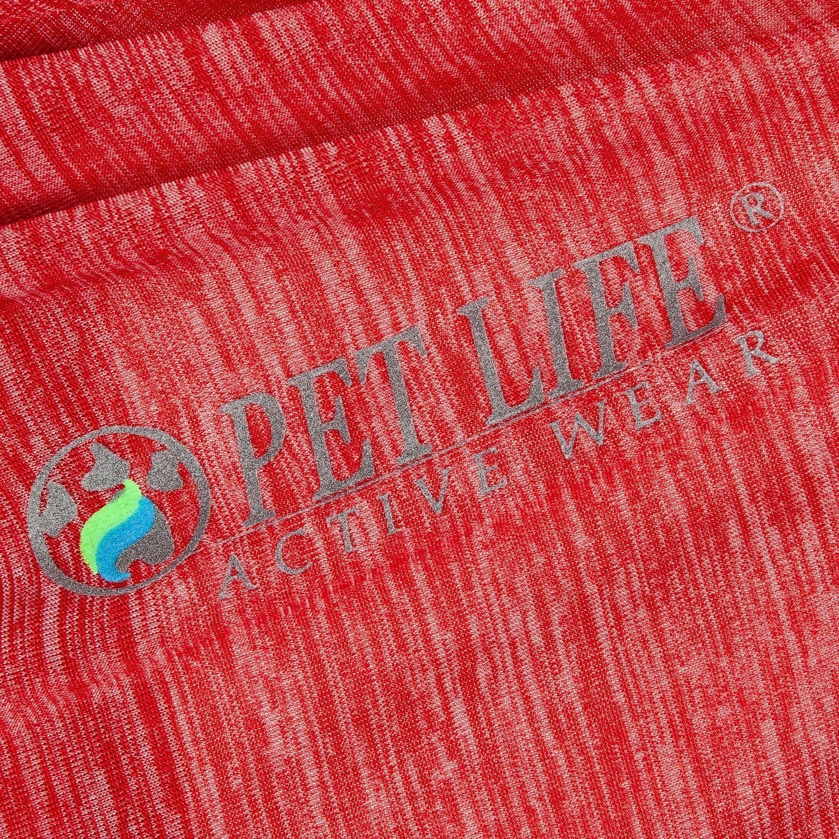 Pet Life ® Active Chewitt Wagassy 4-Way-Stretch Yoga Fitness Long-Sleeve Dog T-Shirt