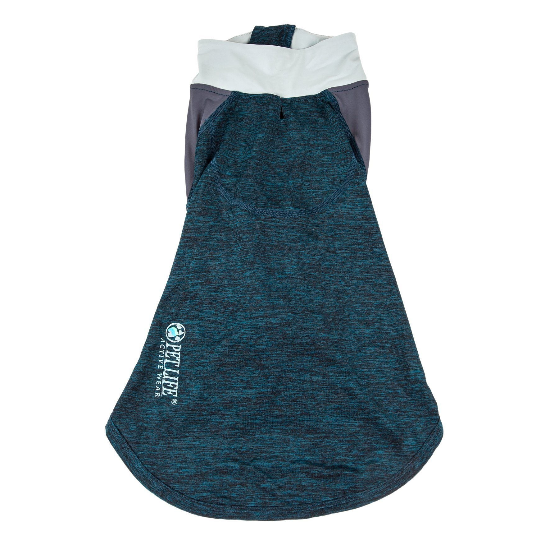 Pet Life ® Active Chewitt Wagassy 4-Way-Stretch Yoga Fitness Long-Sleeve Dog T-Shirt