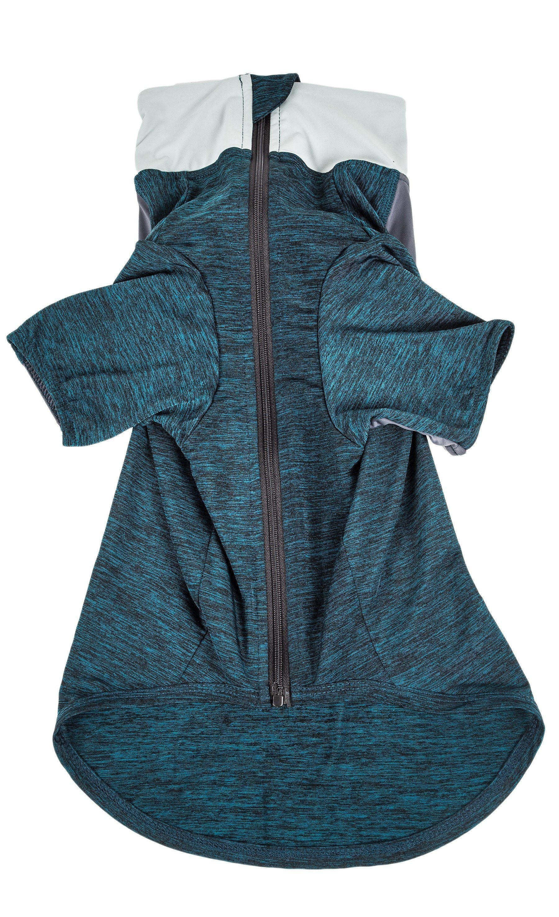 Pet Life ® Active Chewitt Wagassy 4-Way-Stretch Yoga Fitness Long-Sleeve Dog T-Shirt