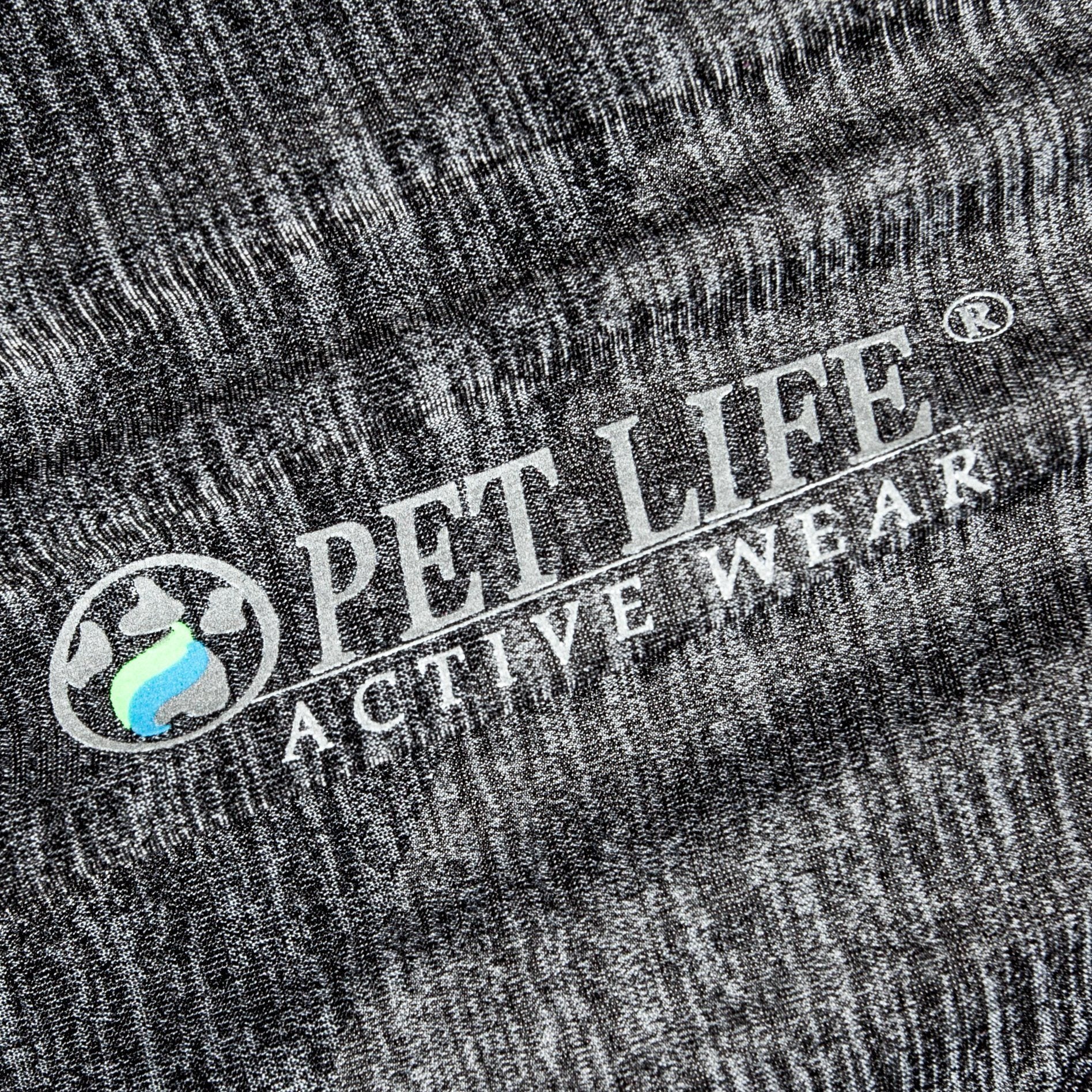 Pet Life ® Active Chewitt Wagassy 4-Way-Stretch Yoga Fitness Long-Sleeve Dog T-Shirt