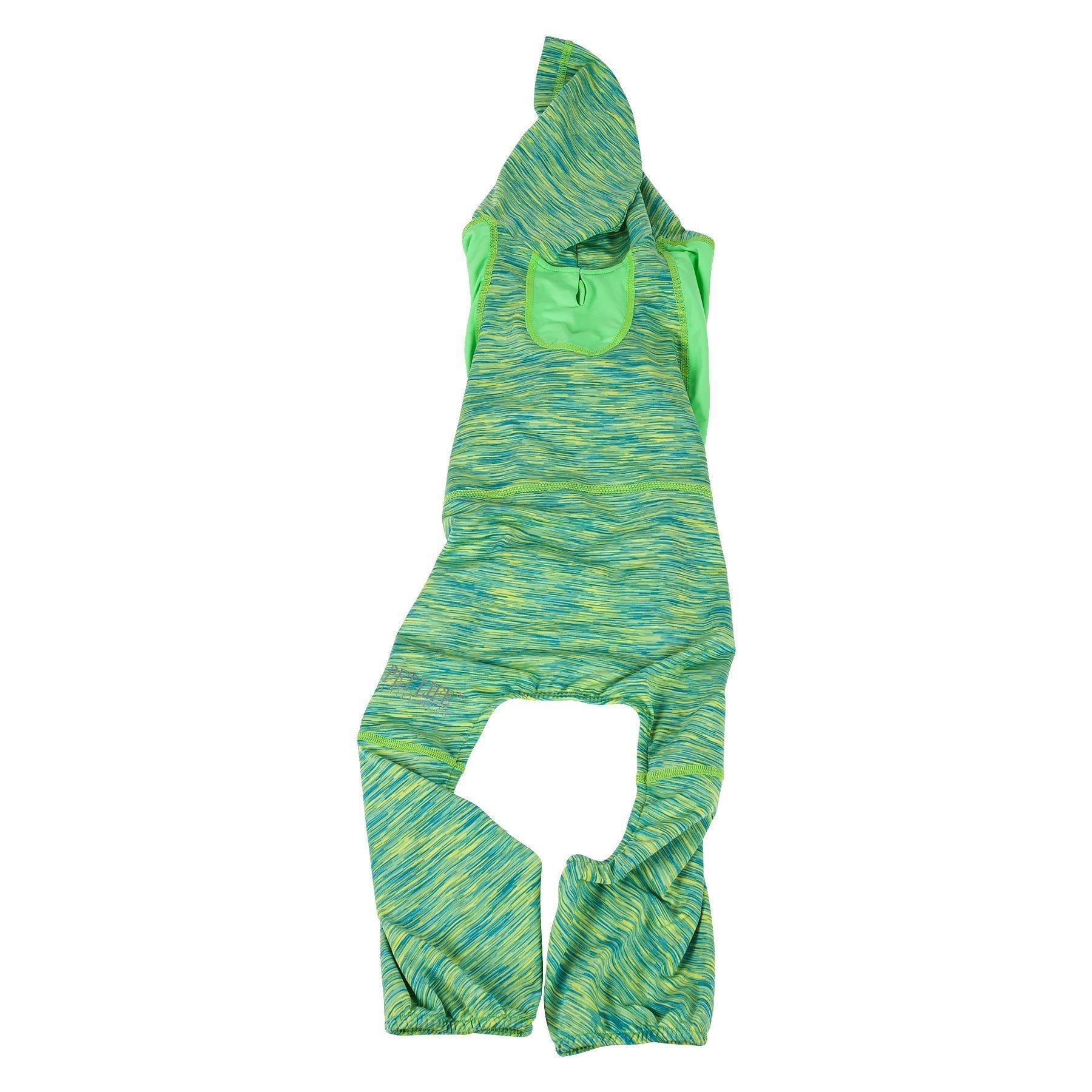 Pet Life ® Active Downward Dog 4-Way-Stretch Fitness Yoga Dog Tracksuit Hoodie