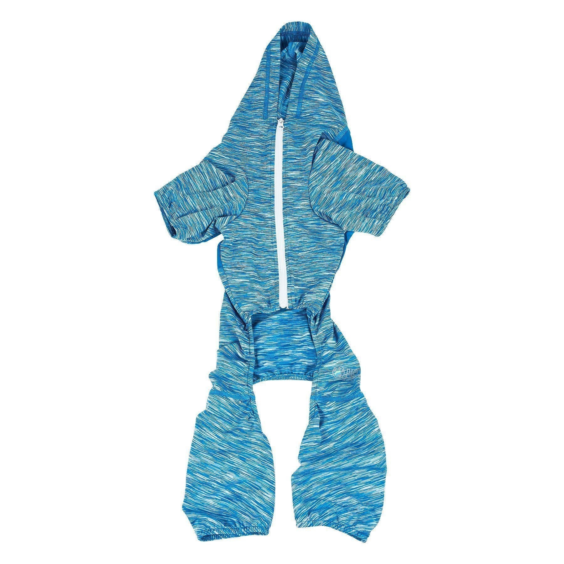 Pet Life Active Downward Dog 4-Way-Stretch Fitness Yoga Dog Tracksuit Hoodie