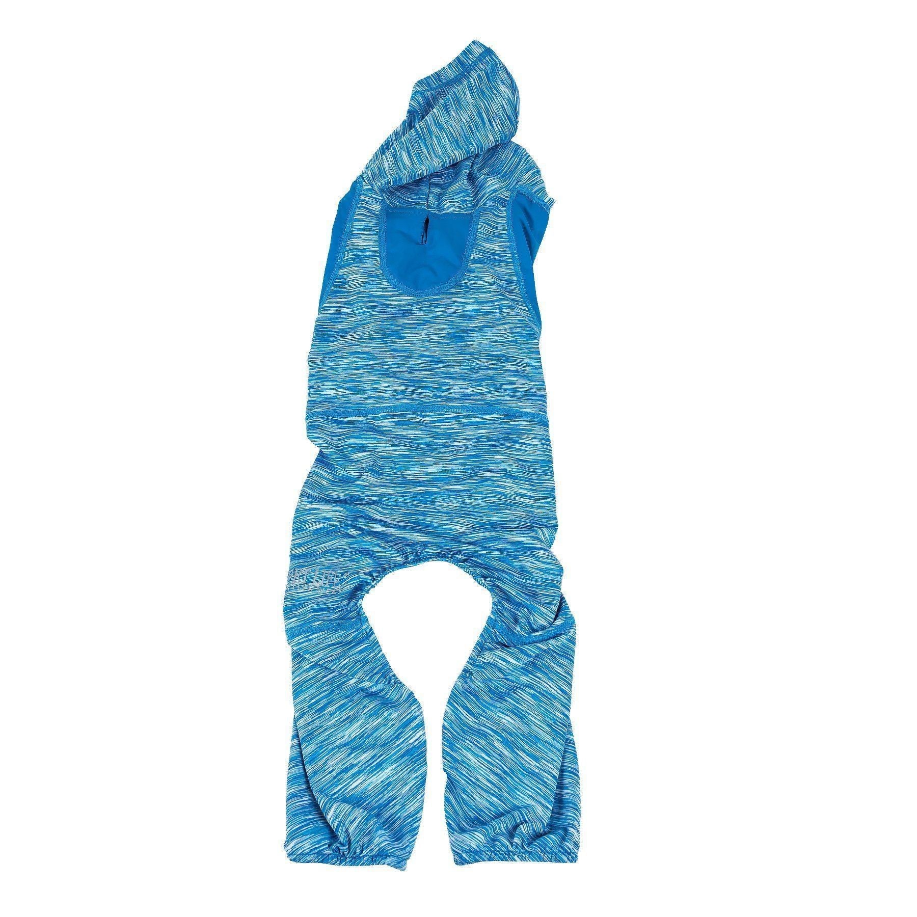 Pet Life Active Downward Dog 4-Way-Stretch Fitness Yoga Dog Tracksuit Hoodie