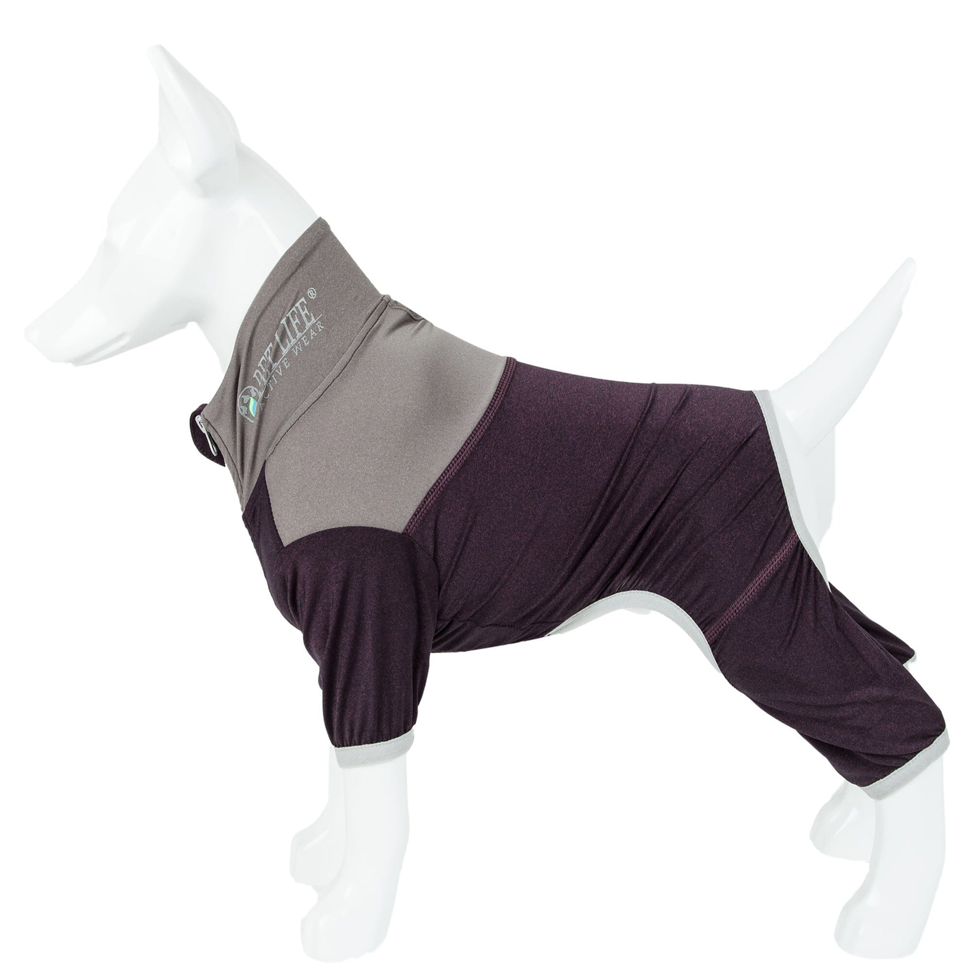 Pet Life Active Embarker 4-Way Stretch Fitness Yoga Full Body Dog Tracksuit | HT Animal Supply