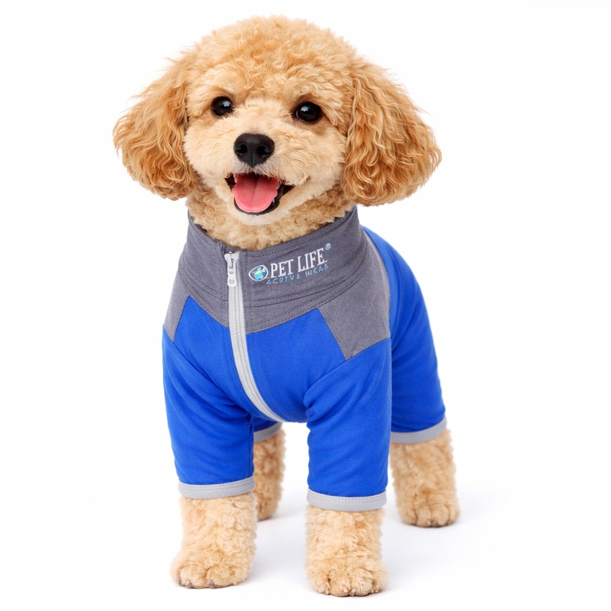 Pet Life Active Embarker 4-Way Stretch Fitness Yoga Full Body Dog Tracksuit | HT Animal Supply