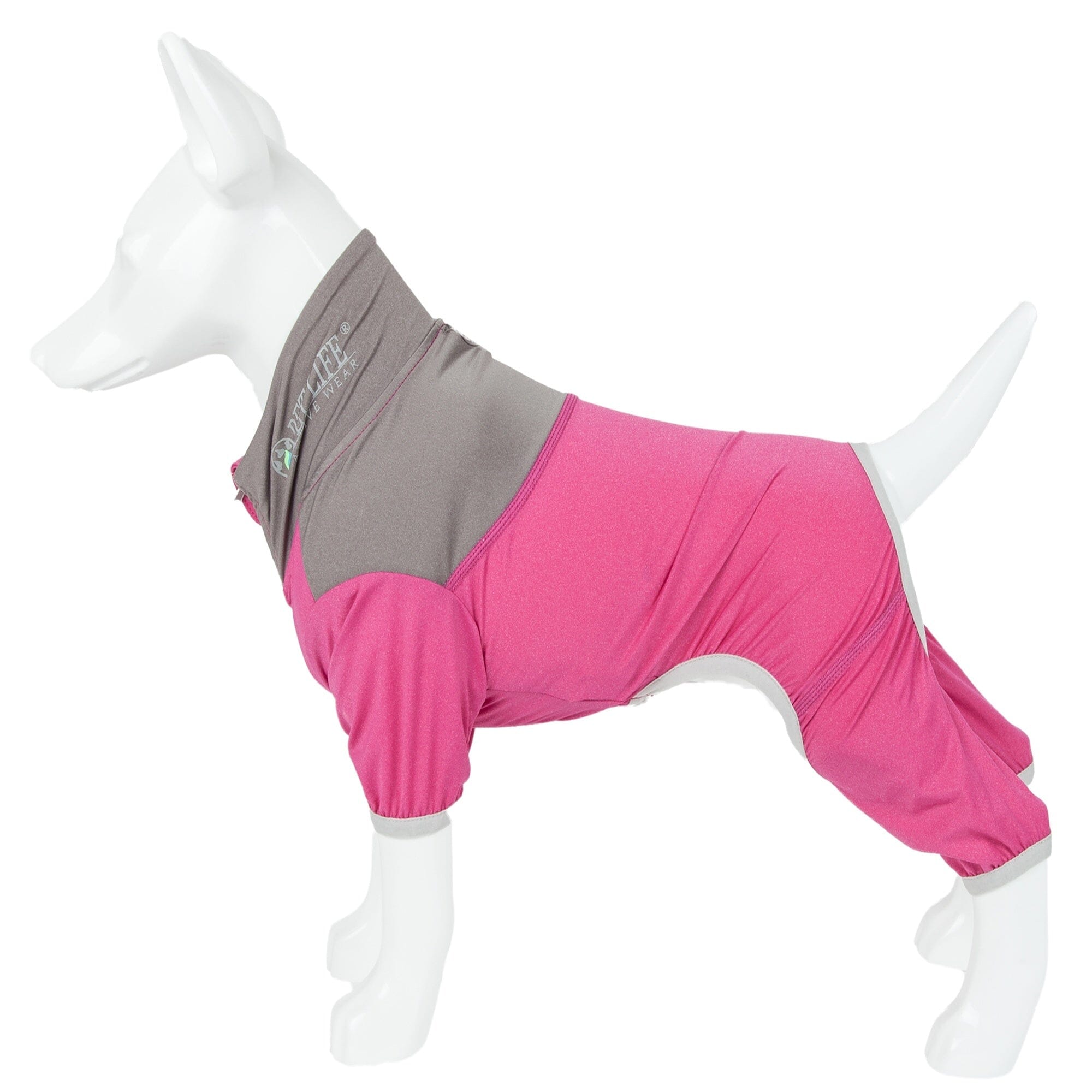 Pet Life Active Embarker 4-Way Stretch Fitness Yoga Full Body Dog Tracksuit | HT Animal Supply