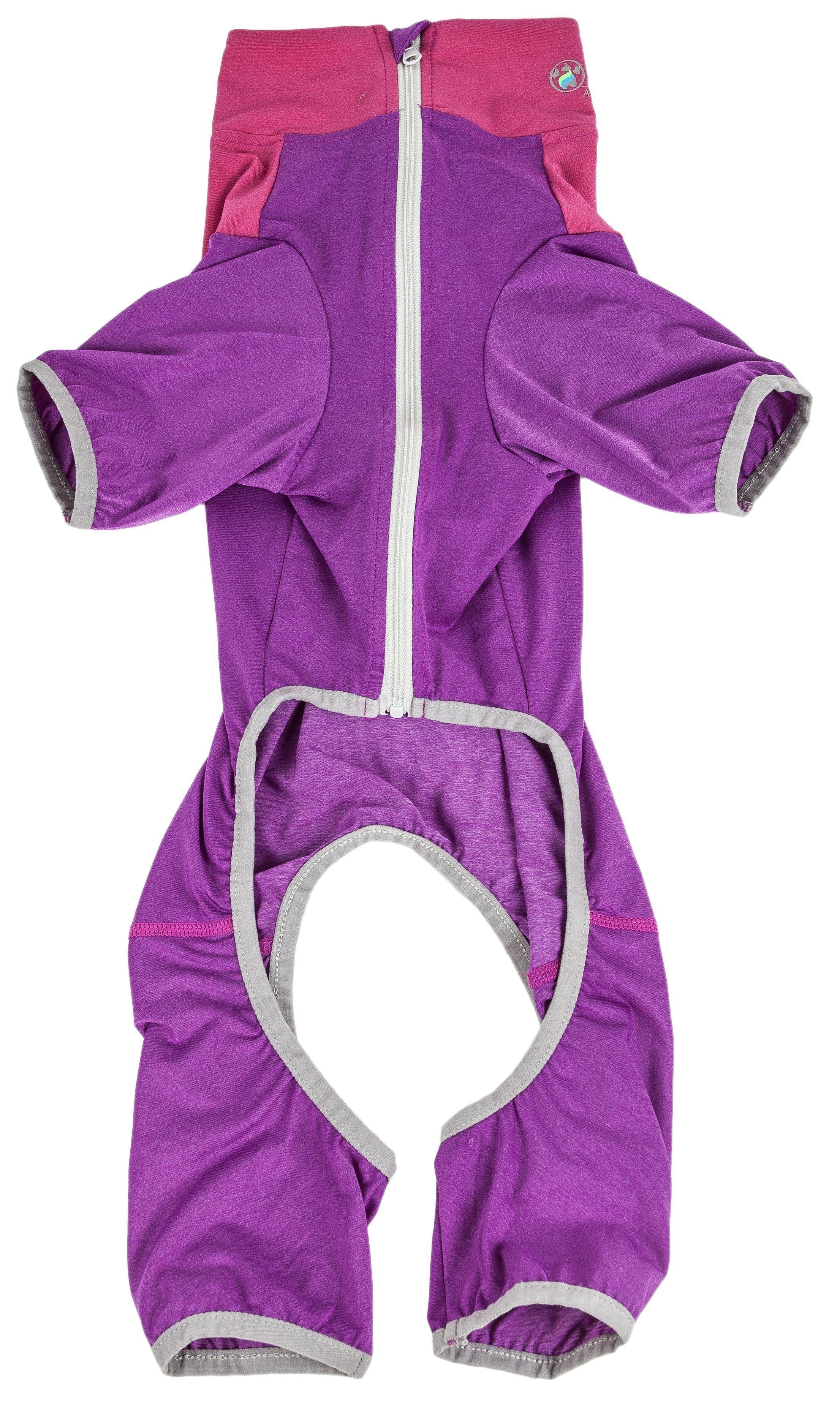 Pet Life ®  Active Embarker 4-Way Stretch Fitness Yoga Full Body Dog Tracksuit