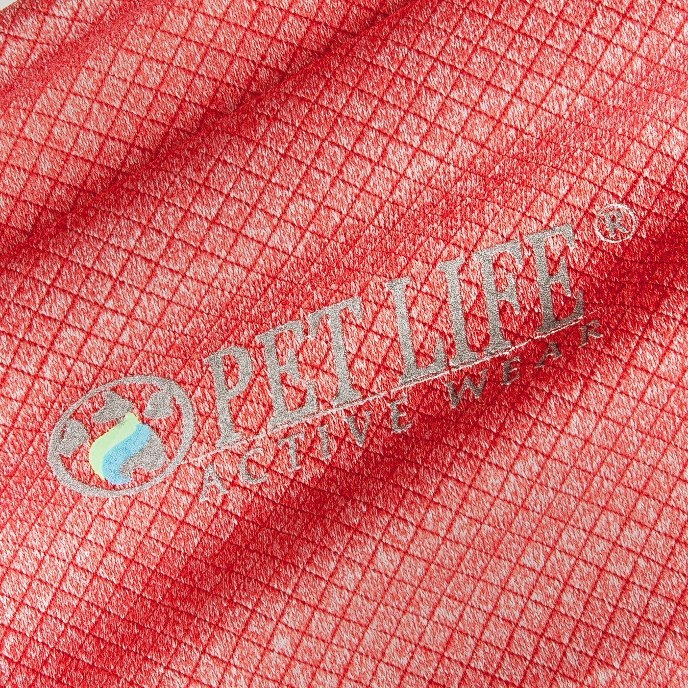 Pet Life Active Fur-Flex Stretch and Quick-Dry Anti-Odor Fitness Yoga Dog Polo T-Shirt
