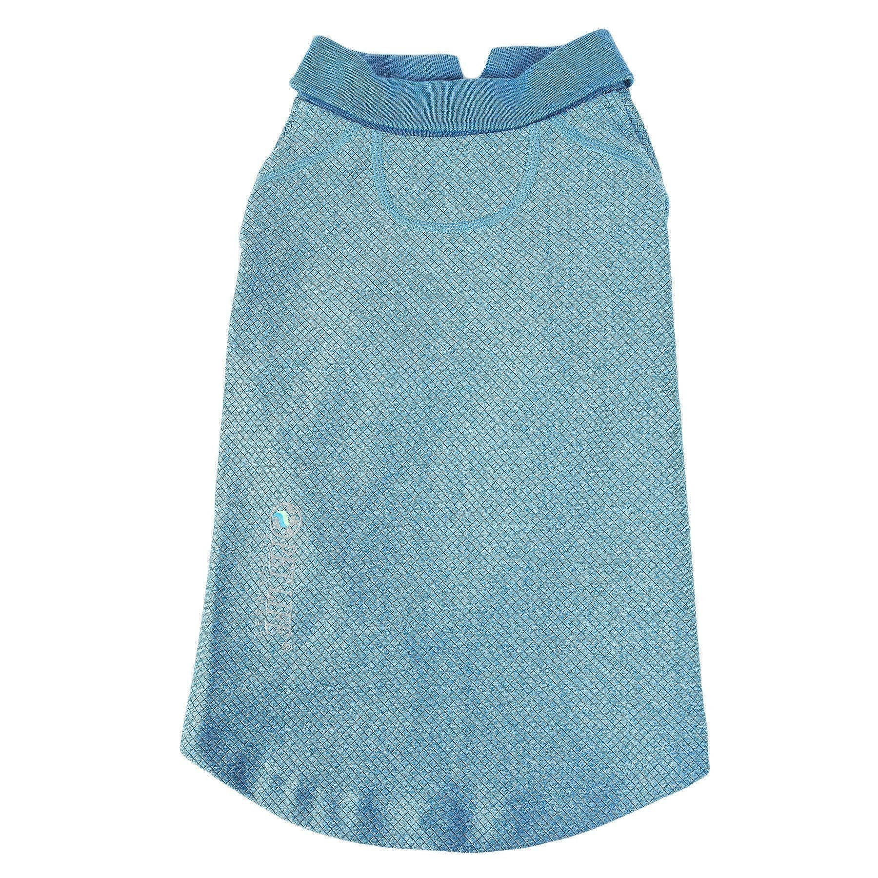 Pet Life ® Active Fur-Flex Stretch and Quick-Dry Anti-Odor Fitness Yoga Dog Polo T-Shirt