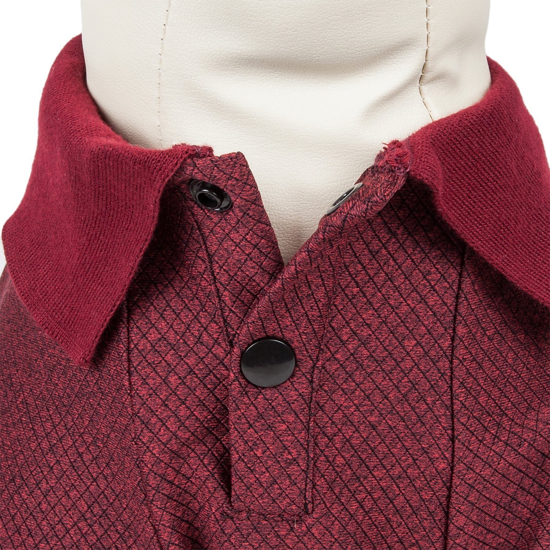 Pet Life ® Active Fur-Flex Stretch and Quick-Dry Anti-Odor Fitness Yoga Dog Polo T-Shirt