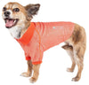 Pet Life Active Fur-Flex Stretch and Quick-Dry Anti-Odor Fitness Yoga Dog Polo T-Shirt