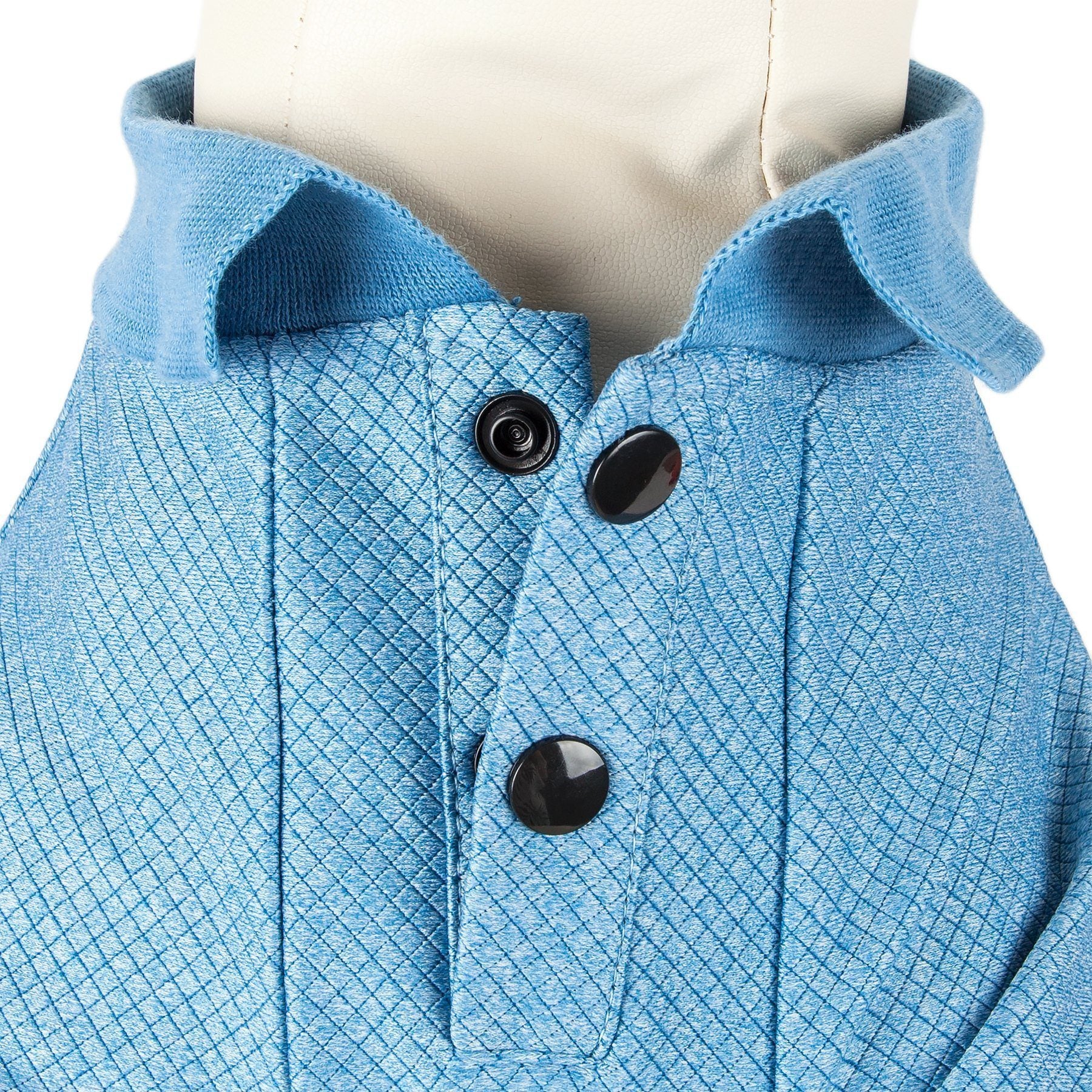 Pet Life ® Active Fur-Flex Stretch and Quick-Dry Anti-Odor Fitness Yoga Dog Polo T-Shirt