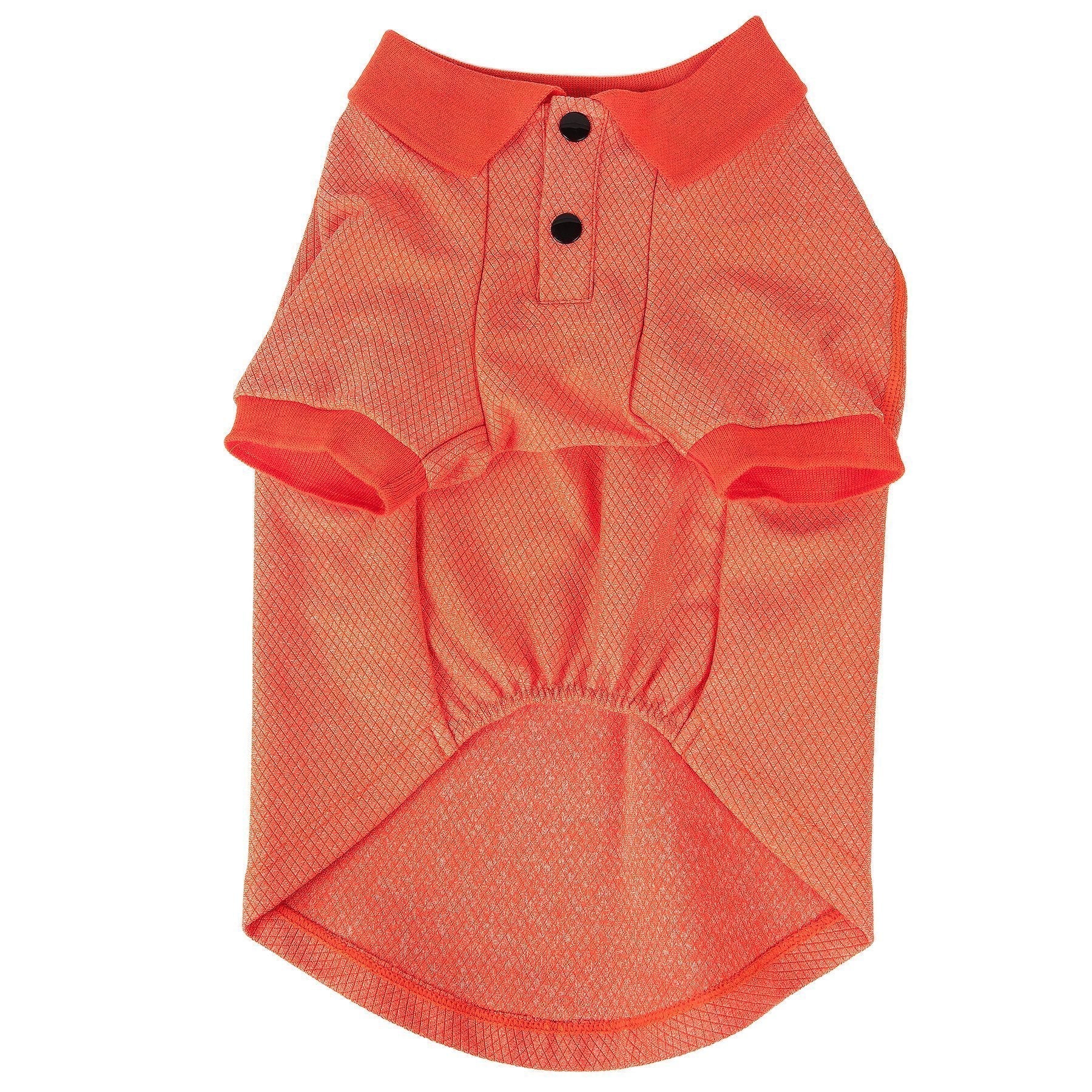 Pet Life ® Active Fur-Flex Stretch and Quick-Dry Anti-Odor Fitness Yoga Dog Polo T-Shirt