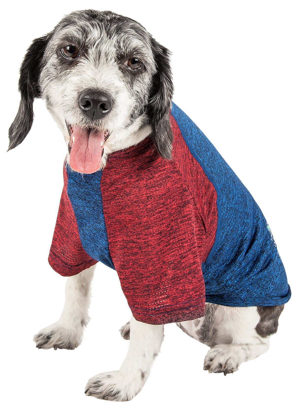 Pet Life Active Hybreed 4-Way-Stretch Fitness Performance Dog T-Shirt