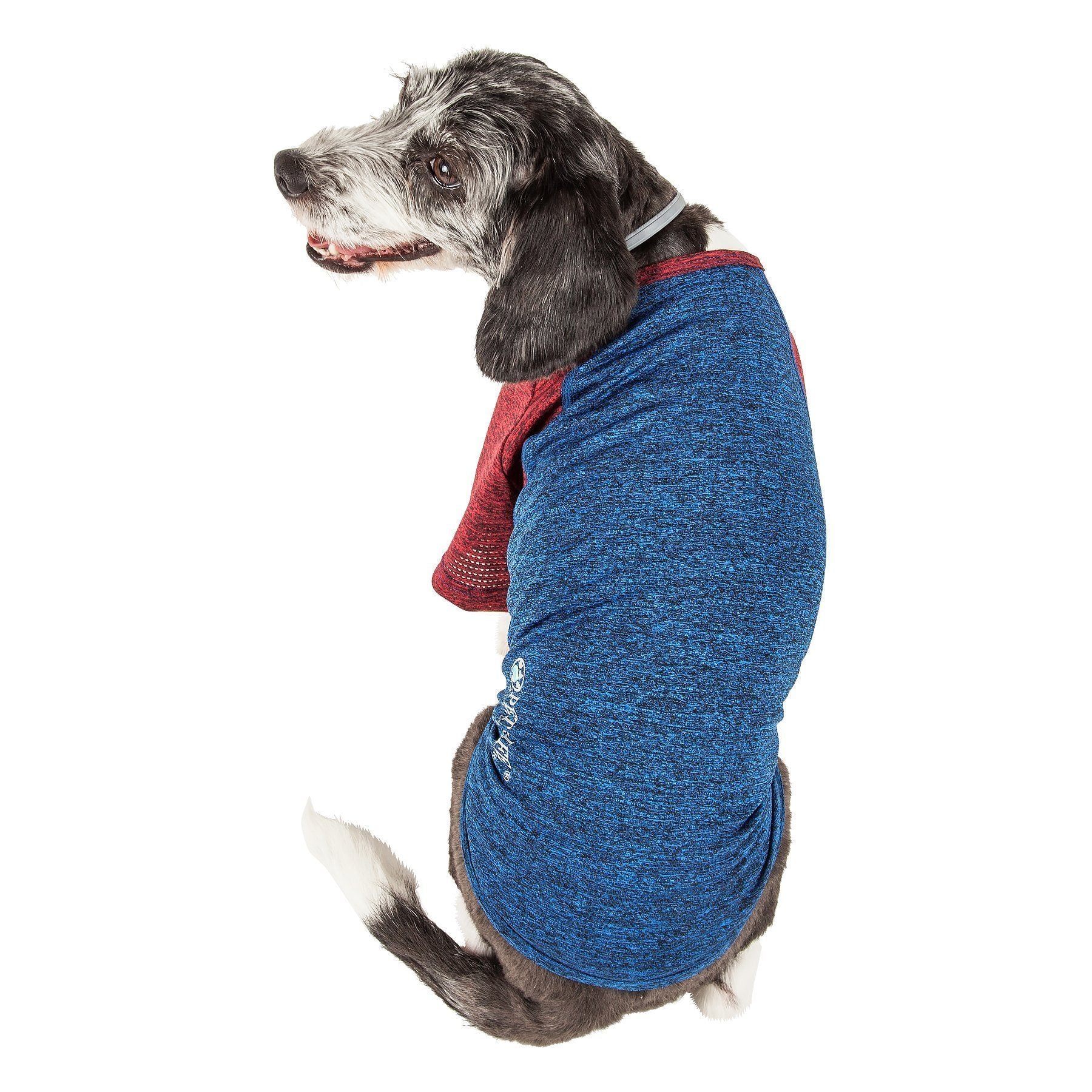 Pet Life Active Hybreed 4-Way-Stretch Fitness Performance Dog T-Shirt
