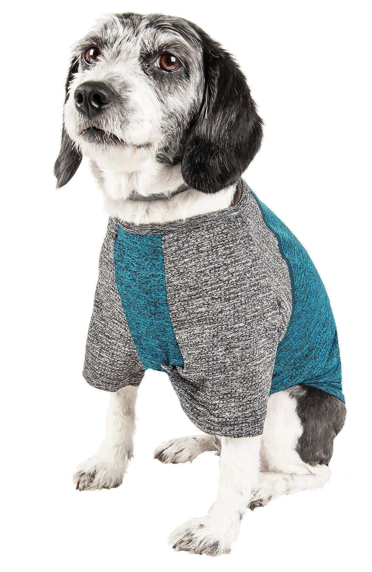 Pet Life Active Hybreed 4-Way-Stretch Fitness Performance Dog T-Shirt