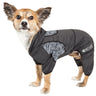Pet Life ® Active Pawsterity Mediumweight 4-Way-Stretch Yoga Fitness Dog Tracksuit Hoodie