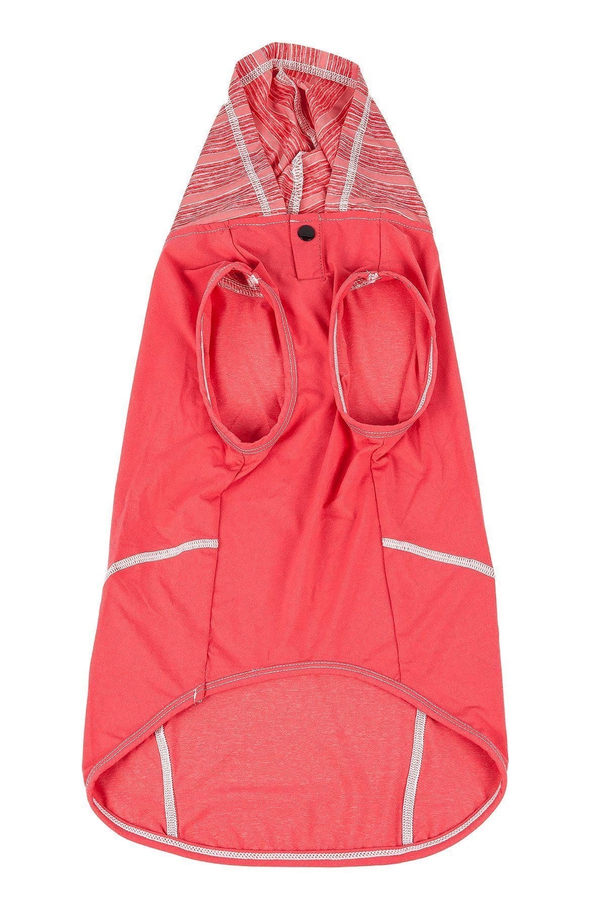 Pet Life ® Active Pull-Rover 4-Way Stretch Sleeveless Fitness Yoga Dog T-Shirt Hoodie