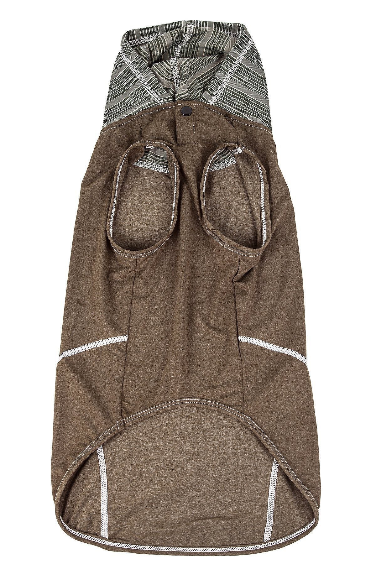 Pet Life ® Active Pull-Rover 4-Way Stretch Sleeveless Fitness Yoga Dog T-Shirt Hoodie