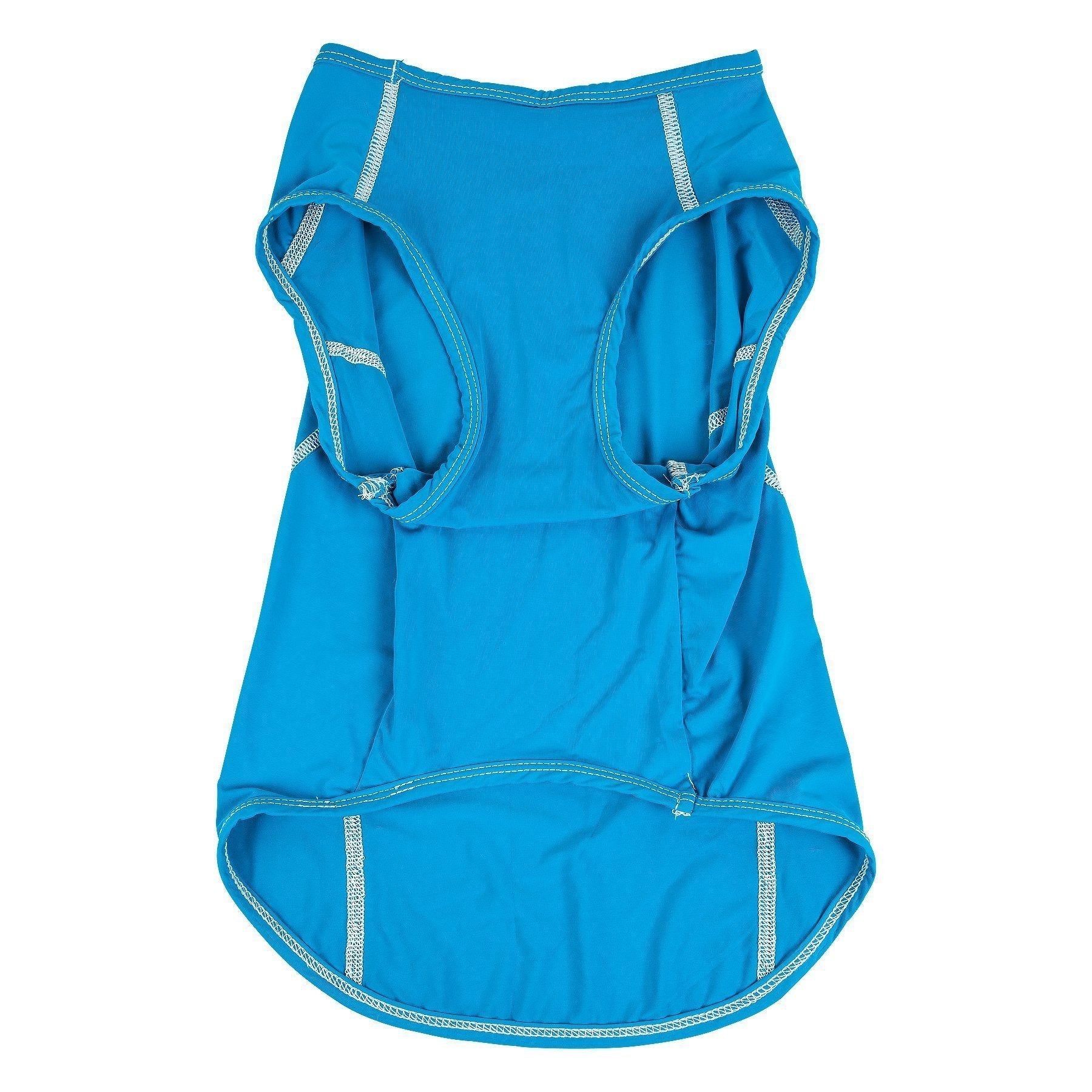 Pet Life ®  Active Racerbark 4-Way-Stretch Yoga Fitness Dog T-Shirt Tank Top