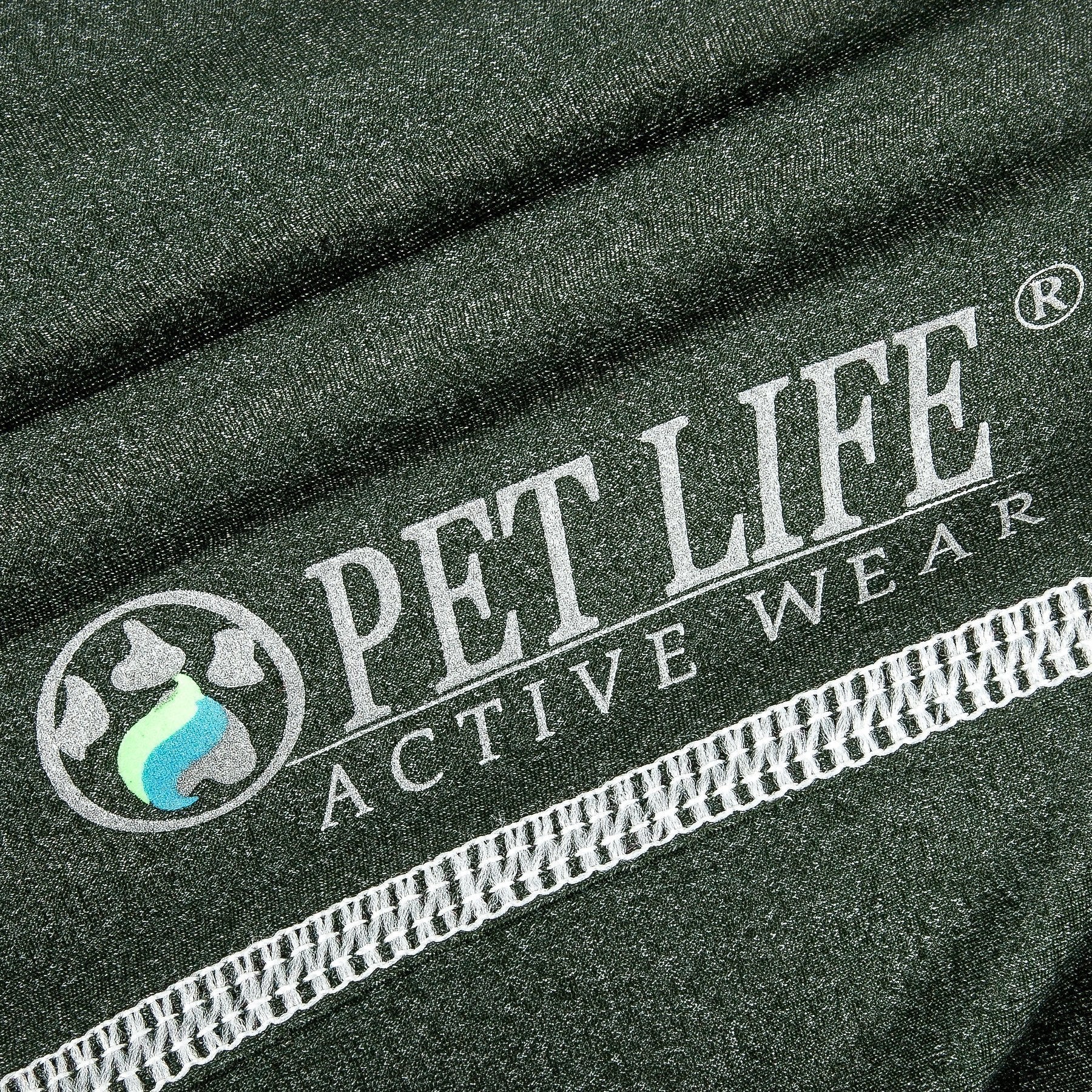 Pet Life Active Racerbark 4-Way-Stretch Yoga Fitness Dog T-Shirt Tank Top