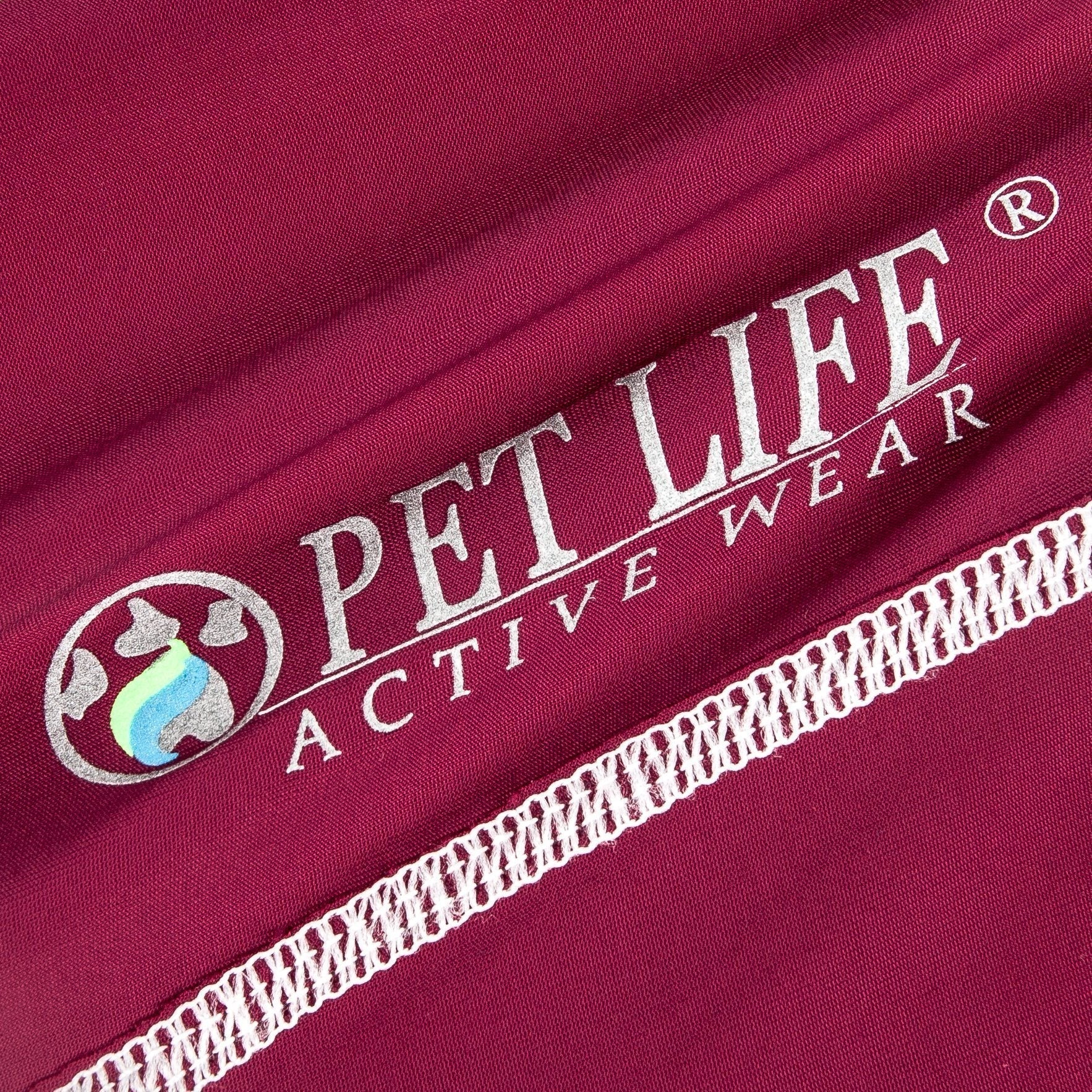 Pet Life ®  Active Racerbark 4-Way-Stretch Yoga Fitness Dog T-Shirt Tank Top