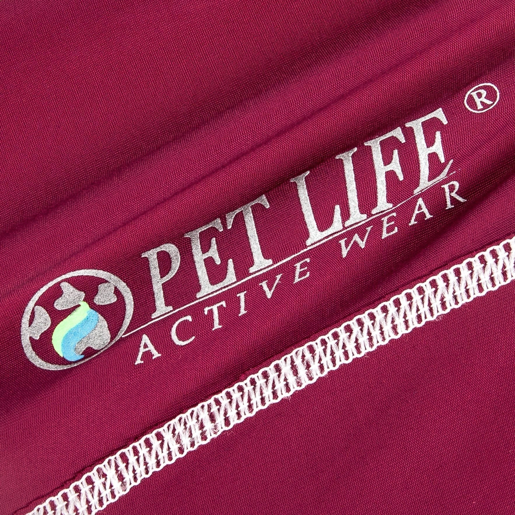 Pet Life Active Racerbark 4-Way-Stretch Yoga Fitness Dog T-Shirt Tank Top