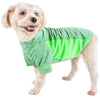 Pet Life Active Warf Speed Heathered Ultra-Stretch Yoga Fitness Dog T-Shirt