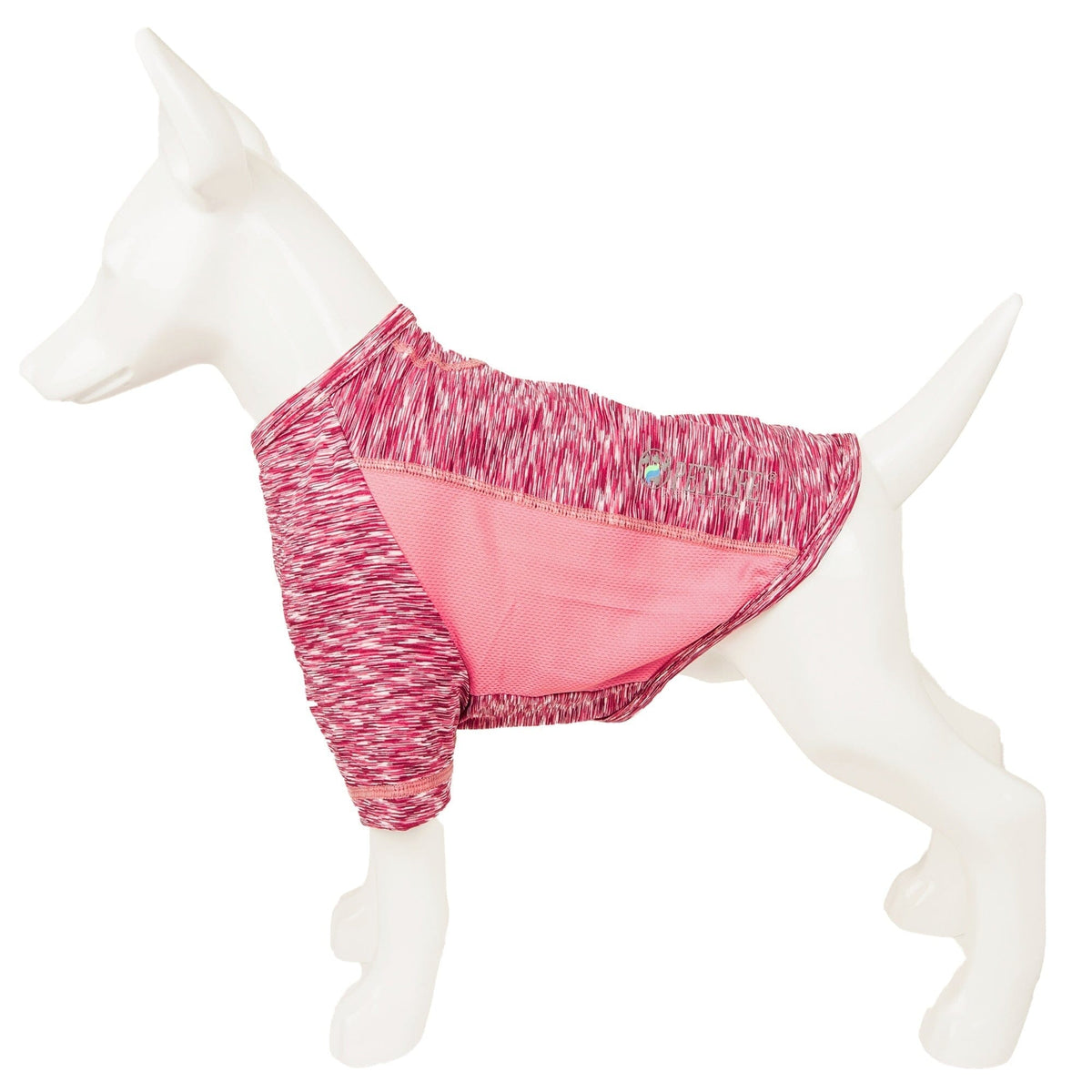 Pet Life Active Warf Speed Heathered Ultra-Stretch Yoga Fitness Dog T-Shirt | HT Animal Supply